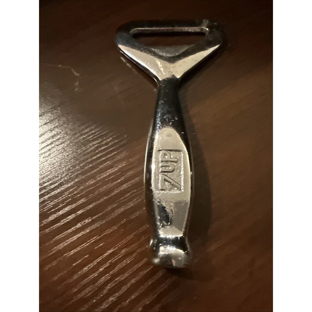 Vintage 7UP Can Bottle‎ Opener Collectible Solid Heavy Mental FRESH UP